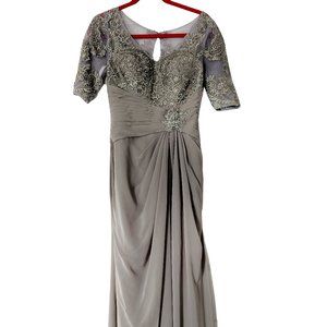 JJ's house taupe formal/wedding/prom gown